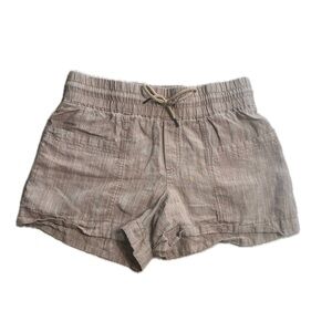 Athleta Cabo Linen 4" Shorts Women's Size 8 Lightweight Summer Beach